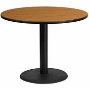 42'' ROUND NATURAL LAMINATE TABLE TOP WITH 24'' ROUND TABLE HEIGHT BASE <font color=green>FREE SHIPPING!</font> 42'' ROUND NATURAL LAMINATE TABLE TOP WITH 24'' ROUND TABLE HEIGHT BASE <font color=green>FREE SHIPPING!</font>