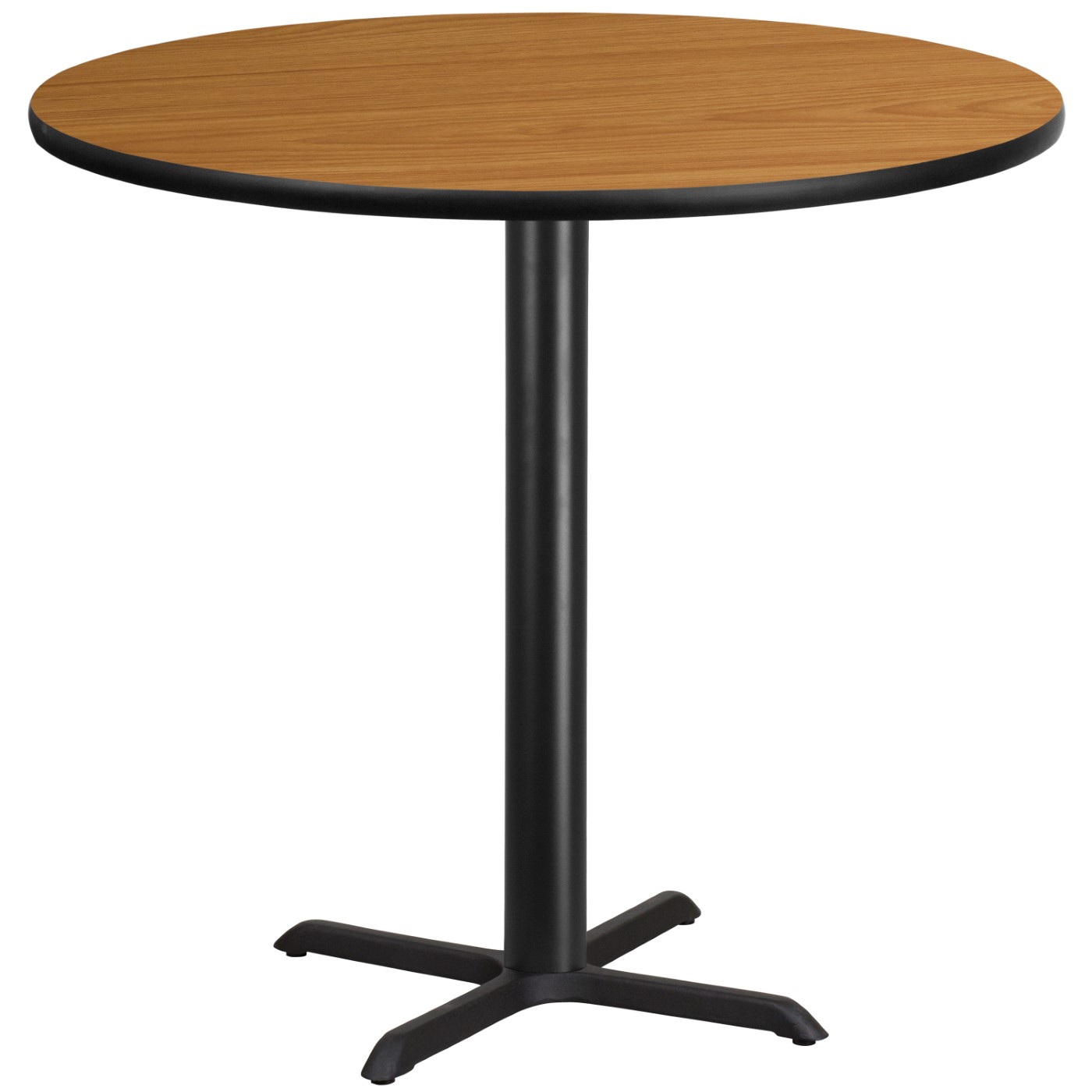 42'' ROUND NATURAL LAMINATE TABLE TOP WITH 33'' X 33'' BAR HEIGHT TABLE BASE: <font color=green>FREE SHIPPING!</font> 42'' ROUND NATURAL LAMINATE TABLE TOP WITH 33'' X 33'' BAR HEIGHT TABLE BASE: <font color=green>FREE SHIPPING!</font>