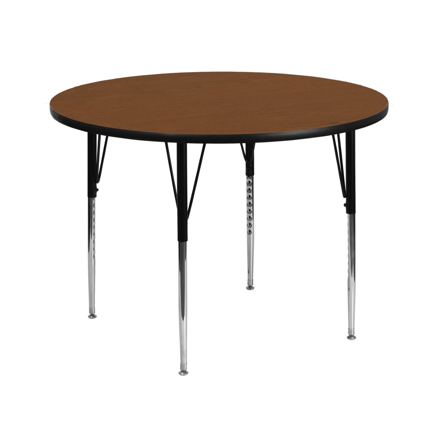 42'' ROUND OAK HP LAMINATE ACTIVITY TABLE - STANDARD HEIGHT ADJUSTABLE LEGS <font color=green>FREE SHIPPING!</font> 42'' ROUND OAK HP LAMINATE ACTIVITY TABLE - STANDARD HEIGHT ADJUSTABLE LEGS <font color=green>FREE SHIPPING!</font>