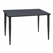42 X 24 IN. TRAINING SEMINAR TABLE- GREY TOP, BLACK TAPERED LEGS <FONT COLOR=GREEN>-FREE SHIPPING-</FONT>