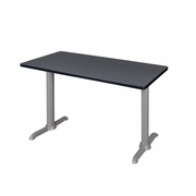 42" X 24" TRAINING TABLE- GREY/ GREY BASE <FONT COLOR=GREEN>-FREE SHIPPING-</FONT>