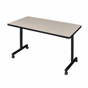 42 X 30 IN. MOBILE T-BASE TRAINING SEMINAR TABLE- MAPLE <FONT COLOR=GREEN>-FREE SHIPPING-</FONT>