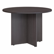 42W ROUND CONFERENCE TABLE WITH WOOD BASE.  <FONT COLOR=GREEN>-FREE SHIPPING-</FONT> 42W ROUND CONFERENCE TABLE WITH WOOD BASE.  <FONT COLOR=GREEN>-FREE SHIPPING-</FONT>