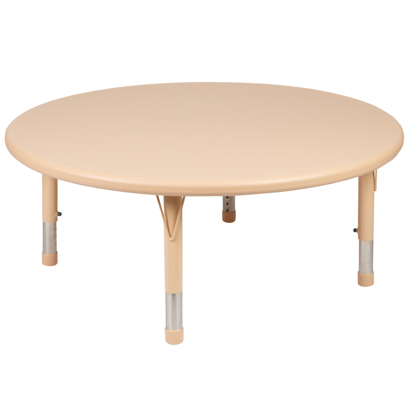 45" ROUND NATURAL PLASTIC HEIGHT ADJUSTABLE ACTIVITY TABLE: <font color=green>FREE SHIPPING!</font> 45" ROUND NATURAL PLASTIC HEIGHT ADJUSTABLE ACTIVITY TABLE: <font color=green>FREE SHIPPING!</font>