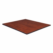 48 IN. SQUARE LAMINATE DOUBLE SIDED TABLE TOP- CHERRY OR MAPLE <FONT COLOR=GREEN>-FREE SHIPPING-</FONT>
