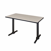 48 X 24 IN. STEEL T-BASE TRAINING SEMINAR TABLE- MAPLE <FONT COLOR=GREEN>-FREE SHIPPING-</FONT>