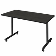 48 X 30 IN. STEEL T-BASE TRAINING SEMINAR TABLE- ASH GREY <FONT COLOR=GREEN>-FREE SHIPPING-</FONT>