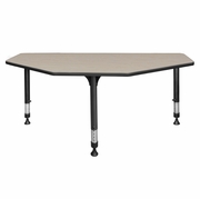 60 IN 2 STUDENT CLASSROOM DESK- MAPLE <FONT COLOR=GREEN>-FREE SHIPPING-</FONT>