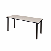 60 X 24 IN. TRAINING SEMINAR TABLE- MAPLE TOP, BLACK LEGS <FONT COLOR=GREEN>-FREE SHIPPING-</FONT>