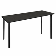 66 X 24 IN. FOLDING TRAINING SEMINAR TABLE- ASH GREY TOP, BLACK LEGS <FONT COLOR=GREEN>-FREE SHIPPING-</FONT>