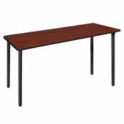 66 X 24 IN. FOLDING TRAINING SEMINAR TABLE- CHERRY TOP, BLACK LEGS <FONT COLOR=GREEN>-FREE SHIPPING-</FONT>