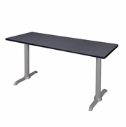 66" X 24" TRAINING TABLE- GREY/ GREY BASE <FONT COLOR=GREEN>-FREE SHIPPING-</FONT>