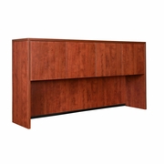 71 IN. 4 DOOR HUTCH- CHERRY <FONT COLOR=GREEN>-FREE SHIPPING-</FONT>