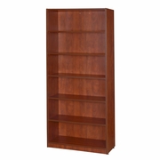 71 IN. HIGH BOOKCASE- CHERRY <FONT COLOR=GREEN>-FREE SHIPPING-</FONT>