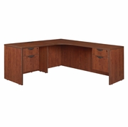 71 X 59 IN. DOUBLE PEDESTAL LEFT CORNER CREDENZA- CHERRY <FONT COLOR=GREEN>-FREE SHIPPING-</FONT> 71 X 59 IN. DOUBLE PEDESTAL LEFT CORNER CREDENZA- CHERRY <FONT COLOR=GREEN>-FREE SHIPPING-</FONT>