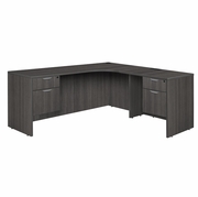 71 X 59 IN. DOUBLE PEDESTAL RIGHT CORNER CREDENZA- ASH GREY <FONT COLOR=GREEN>-FREE SHIPPING-</FONT> 71 X 59 IN. DOUBLE PEDESTAL RIGHT CORNER CREDENZA- ASH GREY <FONT COLOR=GREEN>-FREE SHIPPING-</FONT>