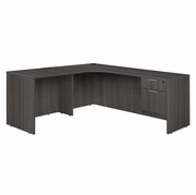 71 X 59 IN. SINGLE PEDESTAL LEFT CORNER CREDENZA- ASH GREY <FONT COLOR=GREEN>-FREE SHIPPING-</FONT> 71 X 59 IN. SINGLE PEDESTAL LEFT CORNER CREDENZA- ASH GREY <FONT COLOR=GREEN>-FREE SHIPPING-</FONT>