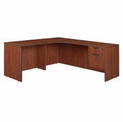 71 X 59 IN. SINGLE PEDESTAL LEFT CORNER CREDENZA- CHERRY <FONT COLOR=GREEN>-FREE SHIPPING-</FONT> 71 X 59 IN. SINGLE PEDESTAL LEFT CORNER CREDENZA- CHERRY <FONT COLOR=GREEN>-FREE SHIPPING-</FONT>