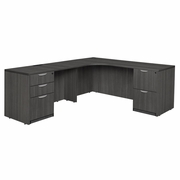 71 X 71 IN. DOUBLE FULL PEDESTAL LEFT CORNER CREDENZA- ASH GREY <FONT COLOR=GREEN>-FREE SHIPPING-</FONT> 71 X 71 IN. DOUBLE FULL PEDESTAL LEFT CORNER CREDENZA- ASH GREY <FONT COLOR=GREEN>-FREE SHIPPING-</FONT>