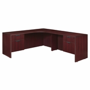 71 X 71 IN. DOUBLE PEDESTAL RIGHT CORNER CREDENZA- MAHOGANY <FONT COLOR=GREEN>-FREE SHIPPING-</FONT> 71 X 71 IN. DOUBLE PEDESTAL RIGHT CORNER CREDENZA- MAHOGANY <FONT COLOR=GREEN>-FREE SHIPPING-</FONT>