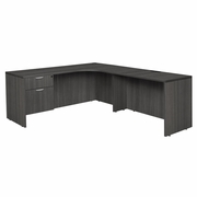 71 X 71 IN. SINGLE PEDESTAL RIGHT CORNER CREDENZA- ASH GREY <FONT COLOR=GREEN>-FREE SHIPPING-</FONT> 71 X 71 IN. SINGLE PEDESTAL RIGHT CORNER CREDENZA- ASH GREY <FONT COLOR=GREEN>-FREE SHIPPING-</FONT>