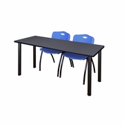 72 INCH - 2 PERSON TRAINING TABLE & CHAIR SETS