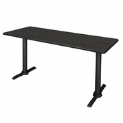 72 X 24 IN. STEEL T-BASE TRAINING SEMINAR TABLE- ASH GREY <FONT COLOR=GREEN>-FREE SHIPPING-</FONT>