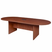 8 FT CONFERENCE TABLE WITH CHARGING PORT- CHERRY <FONT COLOR=GREEN>-FREE SHIPPING-</FONT>