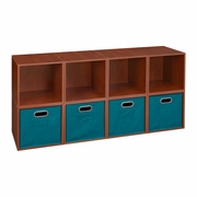 8 FULL CUBE BOOKSHELF STORAGE