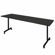 84 X 24 IN. MOBILE T-BASE TRAINING SEMINAR TABLE- ASH GREY <FONT COLOR=GREEN>-FREE SHIPPING-</FONT>
