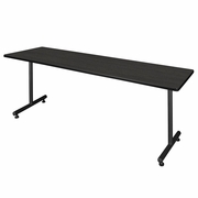 84 X 24 IN. STEEL T-BASE TRAINING SEMINAR TABLE- ASH GREY <FONT COLOR=GREEN>-FREE SHIPPING-</FONT>