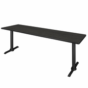 84 X 24 IN. STEEL T-BASE TRAINING SEMINAR TABLE- ASH GREY <FONT COLOR=GREEN>-FREE SHIPPING-</FONT>