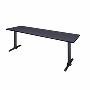84 X 24 IN. STEEL T-BASE TRAINING SEMINAR TABLE- GREY <FONT COLOR=GREEN>-FREE SHIPPING-</FONT>