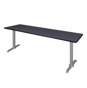 84" X 24" TRAINING TABLE- GREY/ GREY BASE <FONT COLOR=GREEN>-FREE SHIPPING-</FONT>