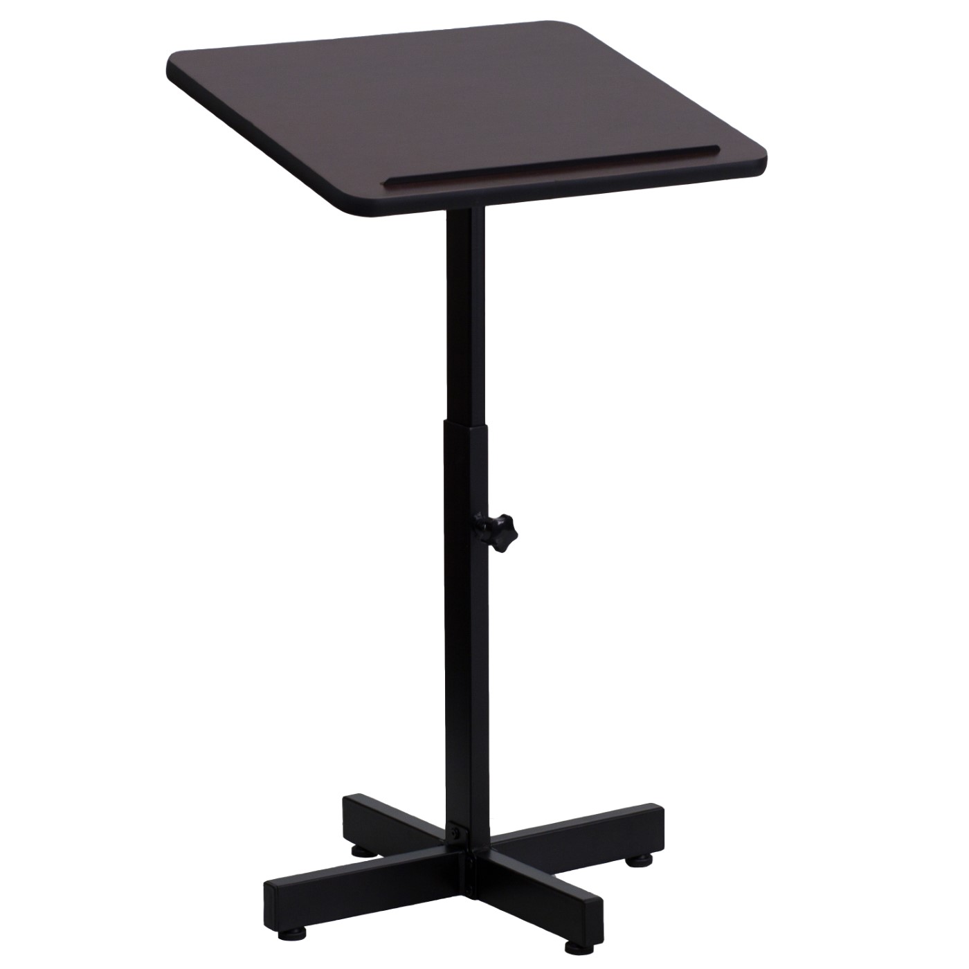 ADJUSTABLE HEIGHT METAL LECTERN IN MAHOGANY: <font color=green>FREE SHIPPING!</font> ADJUSTABLE HEIGHT METAL LECTERN IN MAHOGANY: <font color=green>FREE SHIPPING!</font>