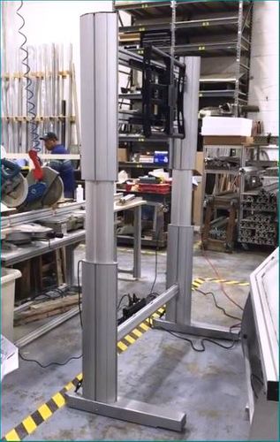Height Adjustable Video Wall W/Electric Motors. Rev 5-25