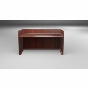 ATTORNEY DESK - FULL MODESTY PANEL - NO PEDESTALS - 71 INCHES X 35 INCHES  ATTORNEY DESK - FULL MODESTY PANEL - NO PEDESTALS - 71 INCHES X 35 INCHES
