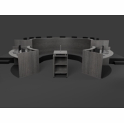 AUBREY COUNCIL CHAMBERS DESK