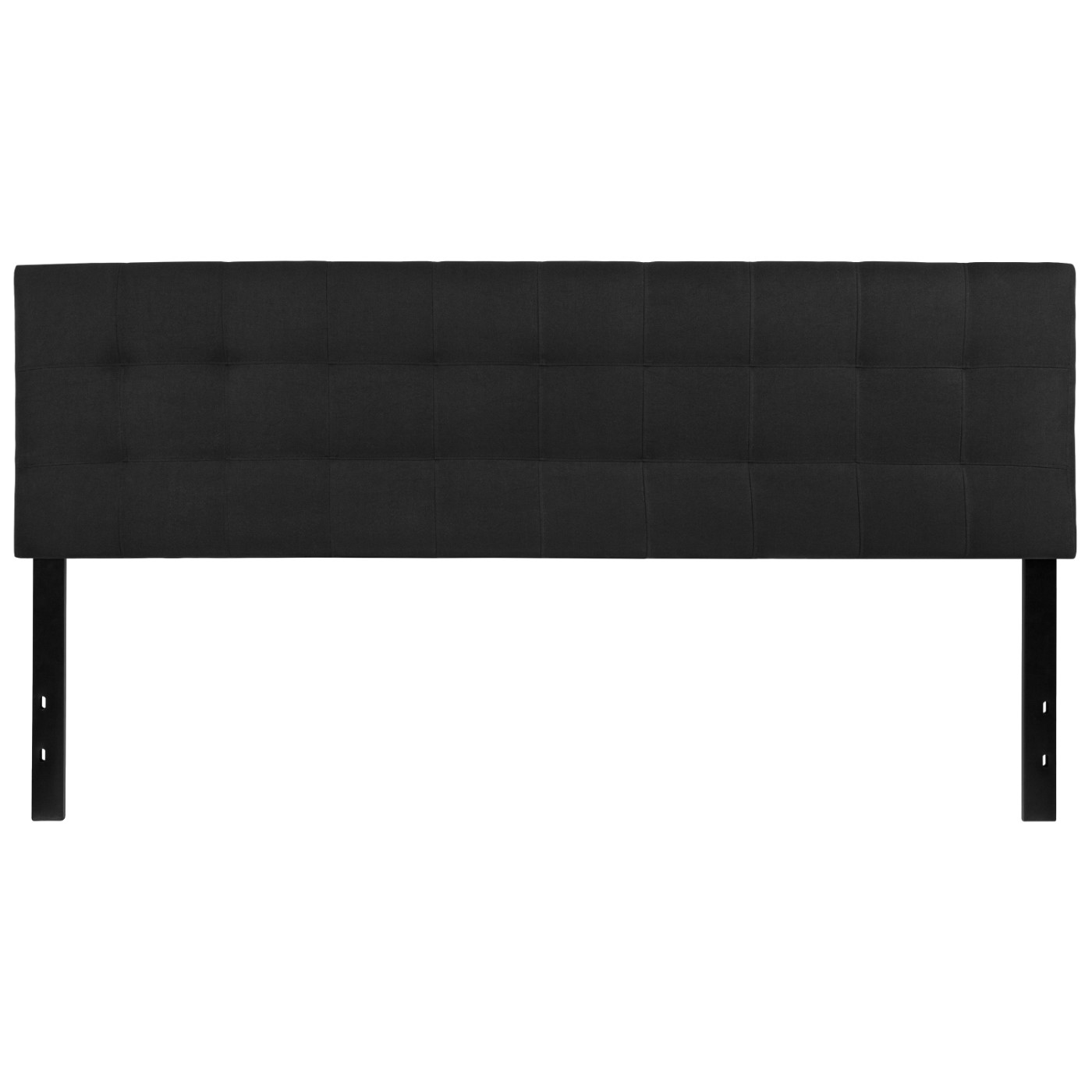 BEDFORD TUFTED UPHOLSTERED KING SIZE HEADBOARD IN BLACK FABRIC: <font color=green>FREE SHIPPING!</font> BEDFORD TUFTED UPHOLSTERED KING SIZE HEADBOARD IN BLACK FABRIC: <font color=green>FREE SHIPPING!</font>