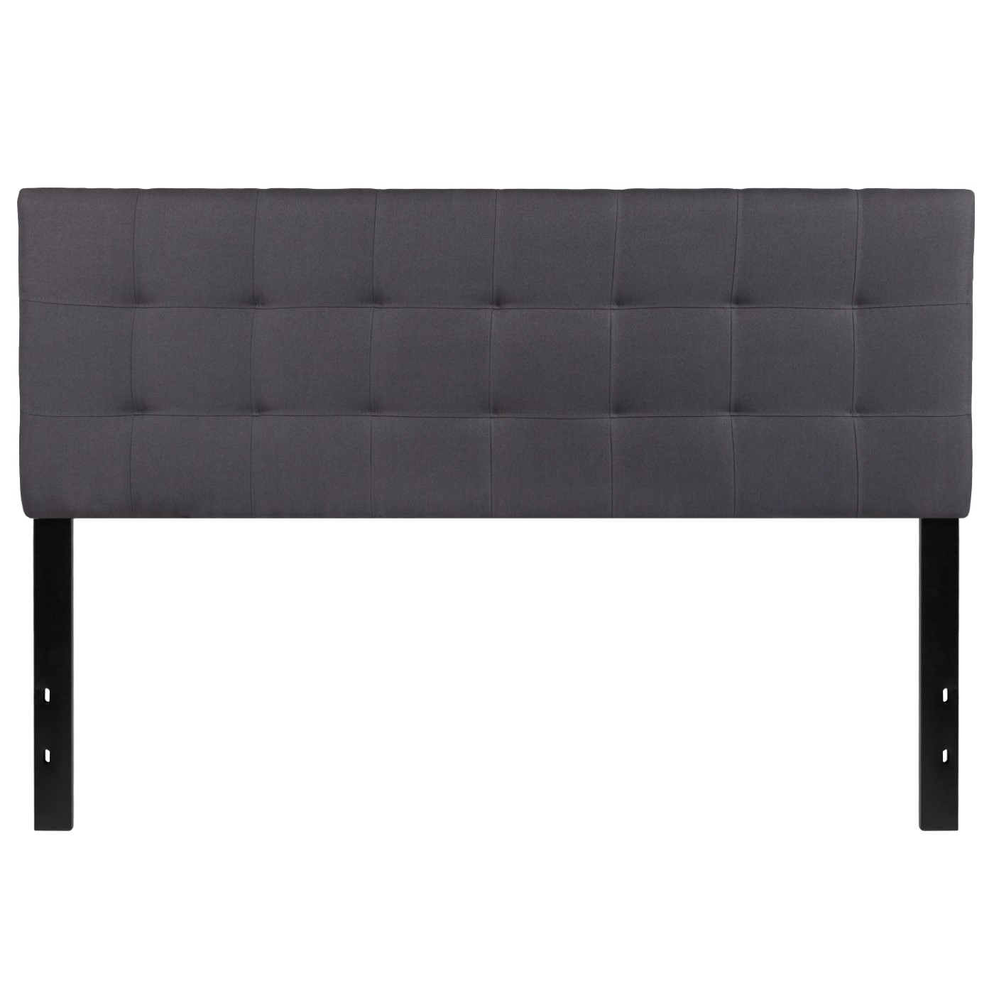 BEDFORD TUFTED UPHOLSTERED QUEEN SIZE HEADBOARD IN DARK GRAY FABRIC: <font color=green>FREE SHIPPING!</font> BEDFORD TUFTED UPHOLSTERED QUEEN SIZE HEADBOARD IN DARK GRAY FABRIC: <font color=green>FREE SHIPPING!</font>