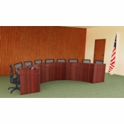 Budget Council Chambers & Courtroom Furniture.