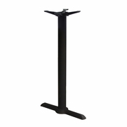 CAFE T-BASE LEGS (SET OF 2)- BLACK <FONT COLOR=GREEN>-FREE SHIPPING-</FONT>