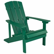 CHARLESTOWN ALL-WEATHER POLY RESIN WOOD ADIRONDACK CHAIR IN GREEN: <font color=green>FREE SHIPPING!</font> CHARLESTOWN ALL-WEATHER POLY RESIN WOOD ADIRONDACK CHAIR IN GREEN: <font color=green>FREE SHIPPING!</font>