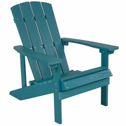 CHARLESTOWN ALL-WEATHER POLY RESIN WOOD ADIRONDACK CHAIR IN SEA FOAM: <font color=green>FREE SHIPPING!</font>