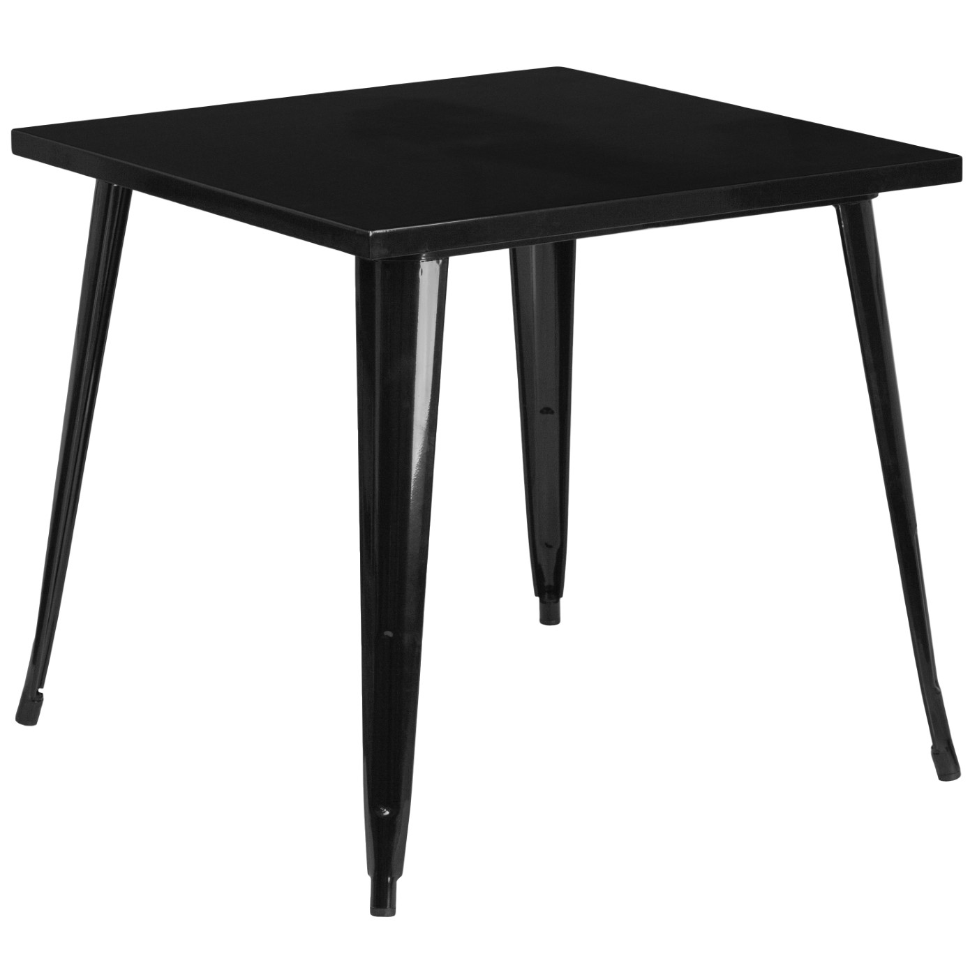 COMMERCIAL GRADE 31.75" SQUARE BLACK METAL INDOOR-OUTDOOR TABLE: <font color=green>FREE SHIPPING!</font> COMMERCIAL GRADE 31.75" SQUARE BLACK METAL INDOOR-OUTDOOR TABLE: <font color=green>FREE SHIPPING!</font>