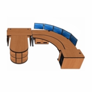 CONTROL ROOM DESK. DISPATCH FURNITURE.<br>BAA COMPLIANT SEE BELOW.<br>REV4-2-25