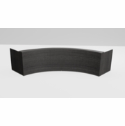 COUNCIL CHAMBERS DESK - CRESCENT SHAPED - SEATS 6. COUNCIL CHAMBERS DESK - CRESCENT SHAPED - SEATS 6.
