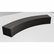 CRESCENT SHAPED COUNCIL CHAMBERS DESK. DAIS FURNITURE SEATS 7. DESIGNED AS A COST ALTERNATIVE TO OUR ARD CUSTOM WOOD DESIGN. <a href="mailto:tom@ergonomichome.com"> >>Click to email for a quote.<<</a>