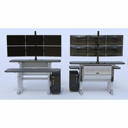 CUSTOM CONTROL ROOM CONSOLE ERGO-14260. GSA CONTRACT.