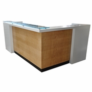 CUSTOM COURTROOM RECEPTION DESKS:
